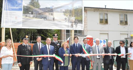 Sisma 2016: al via il cantiere per la ricostruzione della nuova stazione dell’Arma dei Carabinieri e della Forestale nel comune di Pieve Torina (MC)