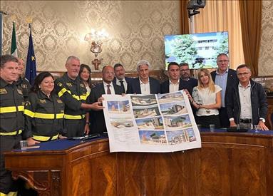 Macerata, presentato il progetto della Caserma dei Vigili del Fuoco: 12,5 milioni per il rilancio post sisma