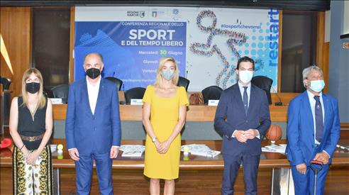 Al via oggi la prima Conferenza regionale per lo sport e il tempo libero: restart #losportchevorrei (2° lancio)