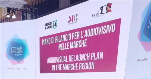 Presentato a Venezia il Piano di rilancio per l'audiovisivo nelle Marche