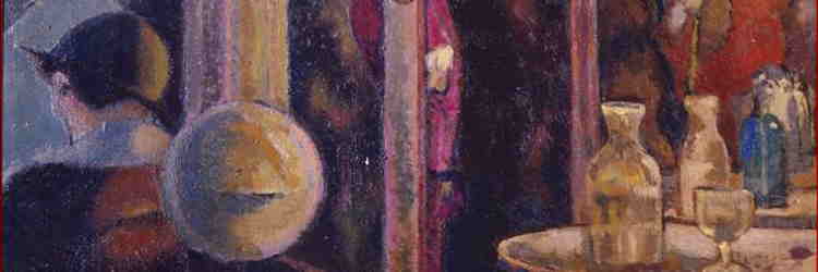 Anselmo Bucci, Caffè Cyrano, olio su tela, 1914, Ancona