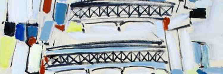 Sante Monachesi, Cinque ponti di Parigi, olio su tela, 1950, Civitanova Marche