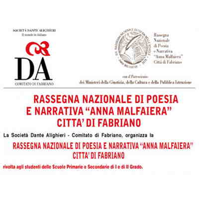 Premio nazionale di narrativa e di poesia Anna Malfaiera Città di Fabriano