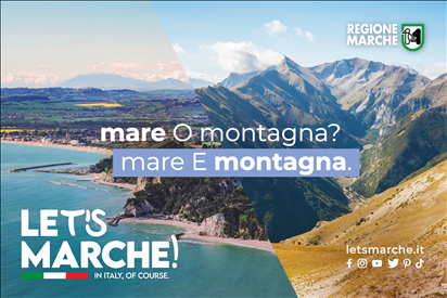  “Mare o montagna? Mare e montagna!”: presentata la nuova campagna promozionale della Regione Marche per i turisti che non devono rinunciare a niente