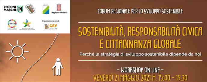 Venerdì 15 Maggio - Seminario del Forum regionale sviluppo sostenibile