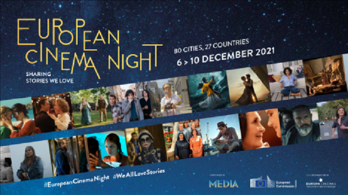 Dal 5 al 9 dicembre 2022 torna la Notte Europea del Cinema