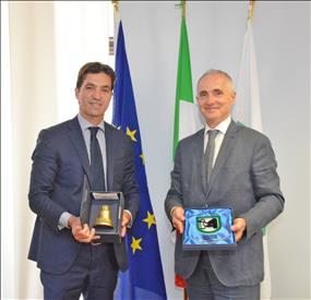 L'Ambasciatore italiano a San Marino , Mercuri in visita in Regione