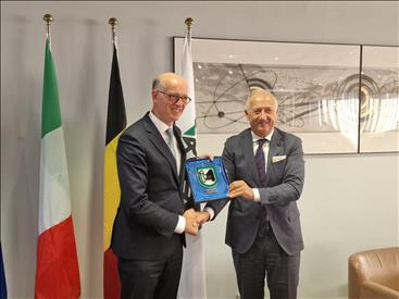 L'Ambasciatore del Belgio in Italia ricevuto oggi in Regione