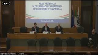 Conferenza stampa per la firma del protocollo di collaborazione tra Enti