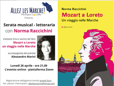 Mozart a Loreto - un viaggio nelle Marche - Lunedì 26 aprile alle 21.00
