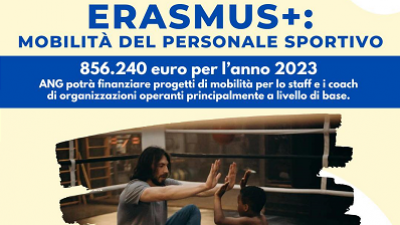 Erasmus+ Sport: nuove opportunità di mobilità internazionale per le associazioni sportive italiane ed europee
