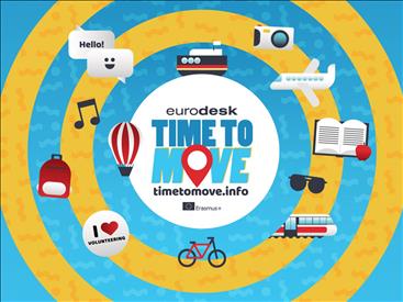 Riparte la campagna Eurodesk ‘Time to move’ per scoprire le opportunità di mobilità giovanile