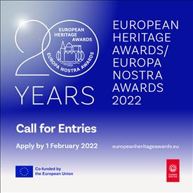 European Heritage Awards 2022. Online il Bando del Premio europeo del Patrimonio Culturale