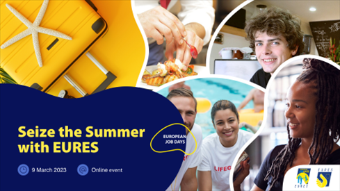 Al via l’evento di reclutamento: Seize the Summer with EURES 2023