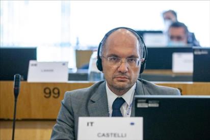Guido Castelli partecipa alla 10ª riunione COTER del Comitato europeo delle Regioni.  	