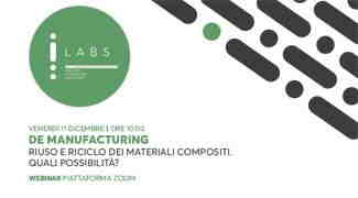Save the date_De Manufacturing _Riuso e riciclo materiali compositi