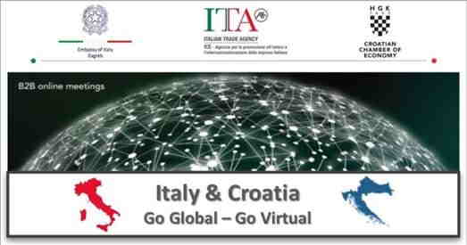 Italy Croatia: incontri B2B online con potenziali partner locali dal 19 febbraio al 19 marzo 2021