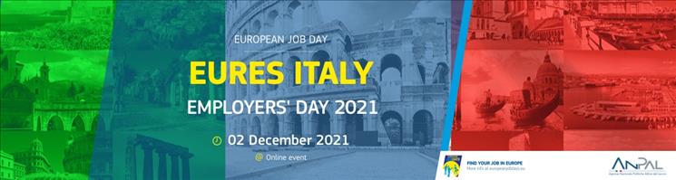 EURES ITALY EMPLOYERS’ DAY 2 DICEMBRE 2021