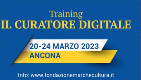 Ad Ancona un training sulla figura del “Curatore Digitale”