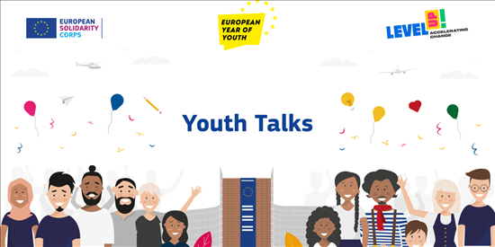 Youth Talks – Racconta la tua storia! La Commissione cerca giovani speakers per l’evento di Bruxelles il 28-29 ottobre 2022