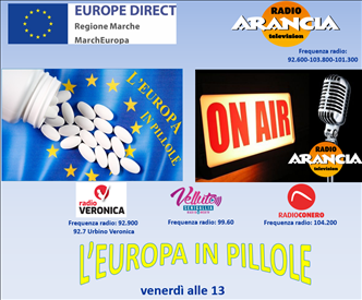 L’EUROPA IN PILLOLE, la rubrica radiofonica di approfondimento sulle tematiche dell’UE 