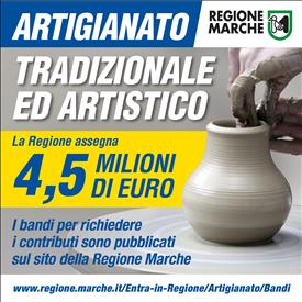 Carloni: “Continuiamo a investire nell’artigianato: altri 4,5 milioni a favore delle piccole e micro imprese marchigiane dei settori tradizionale e artistico”