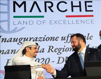 Marche Land of Excellence: inaugurata questa mattina la settimana delle Marche a Dubai - Sottoscritto un memorandum tra la Regione e la Camera di Commercio 