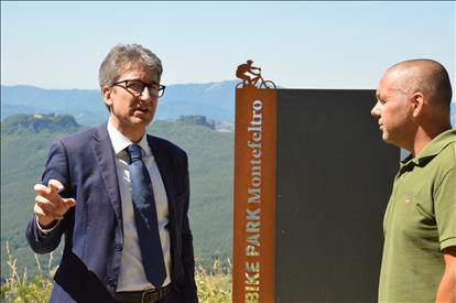Bike Park Montefeltro. Baldelli: “Un progetto di cooperazione istituzionale coerente con la strategia di sviluppo dei territori interni della provincia di Pesaro e Urbino