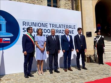 Presidente Acquaroli: 'Orgogliosi di ospitare ad Ancona la Trilaterale Italia-Slovenia-Croazia'