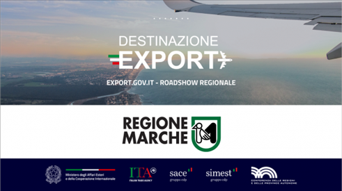 Regione Marche destinazione Export: un webinar per le imprese marchigiane a favore dei processi di internazionalizzazione