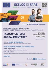 S3 - Strategia di specializzazione Intelligente “Sistema agroalimentare” - Ascoli Piceno 10 Marzo 2023