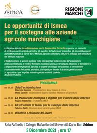 Le opportunità di Ismea per il sostegno alle aziende agricole marchigiane