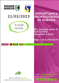 Webinar 21.03.2023 – Opportunità professionali in Europa