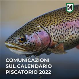 CALENDARIO PISCATORIO 2022 - Comunicazioni e MPay