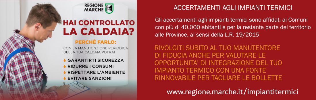 Accertamenti agli impianti termici
