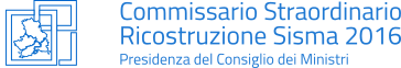 Logo Commissario Straordinario Ricostruzione sisma 2016